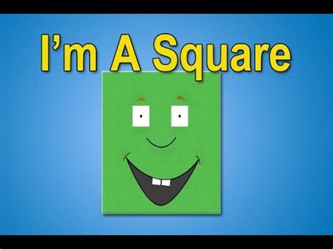 The Square Song | I'm A Square | Shapes Songs | Square Shape | Educational Songs | Jack Hartmann ...