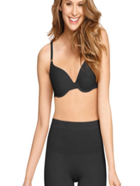 Buy Jockey Black Seamless Shaping Short Shapewear 6703 0105 - Shapewear for Women 403135 | Myntra