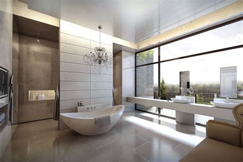 Luxury Modern Bathrooms Decorating - Image to u