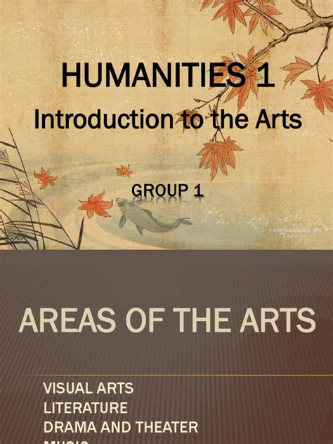 Arts Appreciation | PDF | The Arts | Fine Art