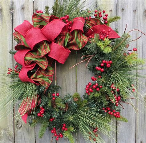 17 Whimsical Handmade Christmas Wreath Designs For Inspiration