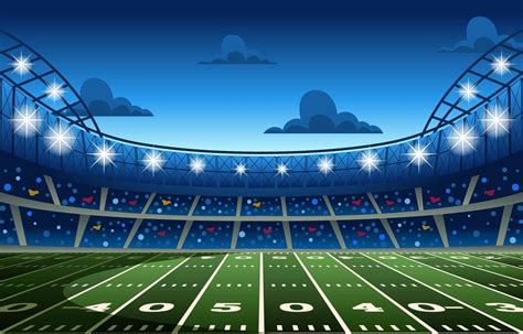 Background of American Football Stadium 4119084 Vector Art at Vecteezy