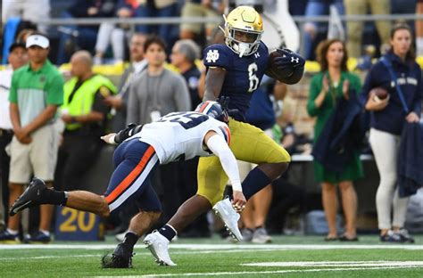 Tony Jones Jr.: Notre Dame Football Offensive Player of Game vs. UVA