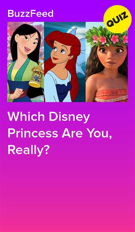 Which Disney Princess Are You, Really? in 2020 | Buzzfeed quiz funny ...