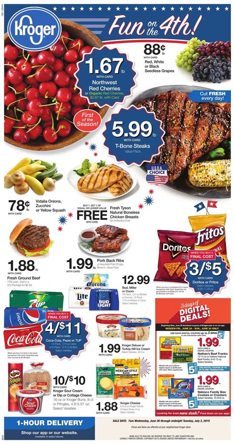 Kroger Current weekly ad 06/26 - 07/02/2019 - frequent-ads.com