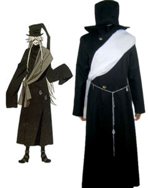 Black Butler Kuroshitsuji Grim Reapers Undertaker Uniform Cosplay ...