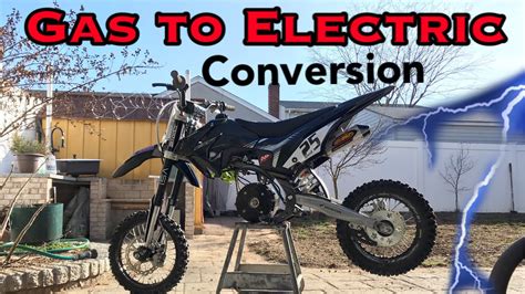 (E3) Electric Pit Bike Conversion Build! - YouTube