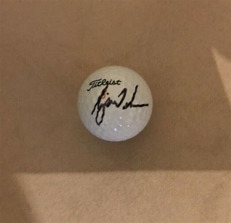 Tiger Woods Signed Golf Ball Display - CharityStars