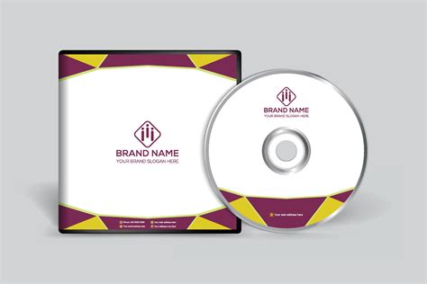 Elegant minimal CD cover template 45483623 Vector Art at Vecteezy