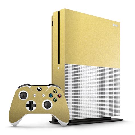 XBOX ONE S GOLD MATT Metallic Skin – EasySkinz™