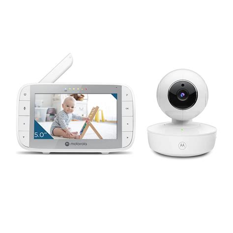 Buy Motorola Baby Monitor VM36XL - Indoor Video with Camera, 480x272p, 1000ft Range, 2.4 GHz ...