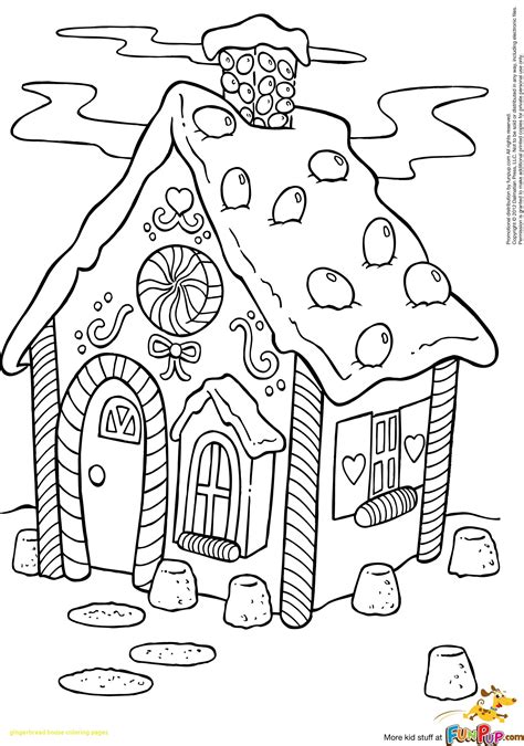 Gingerbread Man House Coloring Pages at GetColorings.com | Free ...