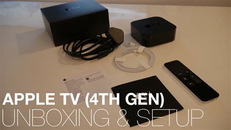 Apple TV Gen 4 Unboxing & Setup - YouTube