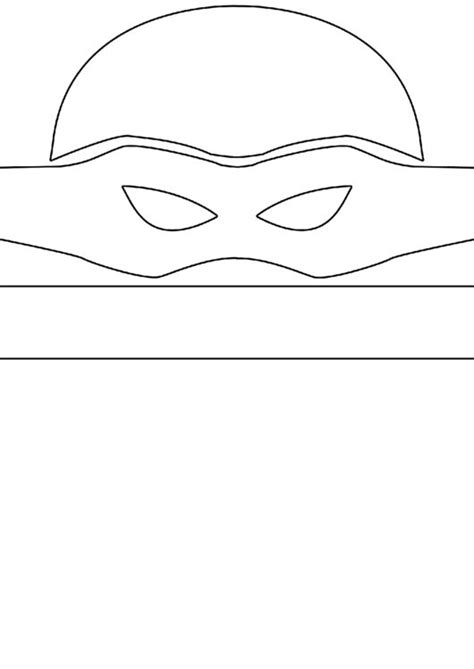 Tmnt Printable Mask Pattern