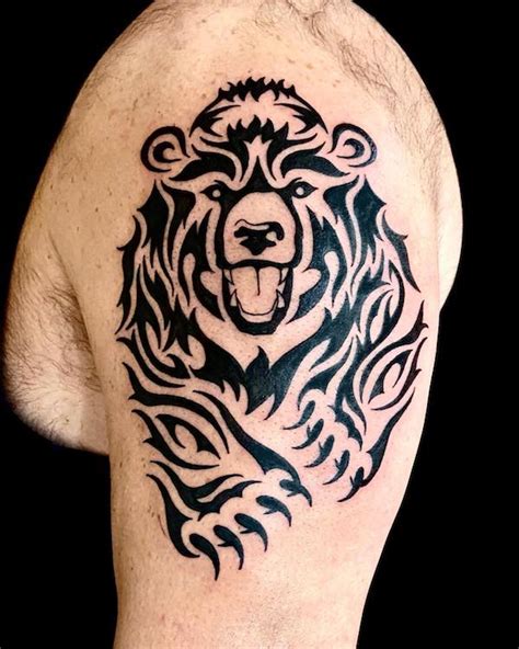 Grizzly Bear Tattoos: Symbolism and Design Ideas | Art and Design