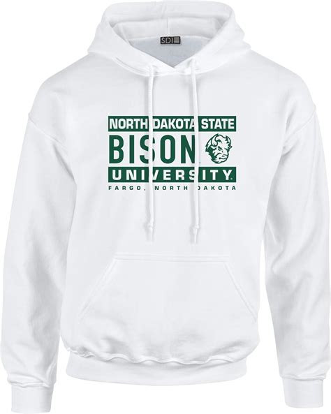 Amazon.com : North Dakota State University College 50/50 Hoodie, White, 4X : Sports & Outdoors