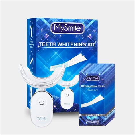 Shop MySmile Teeth Whitening Strips Kit - Deep Tooth Whitening Option