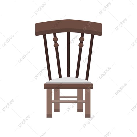 Wooden Chair Clipart Transparent Background, Single Wooden Chair, Chair, Sofa, Wooden PNG Image ...