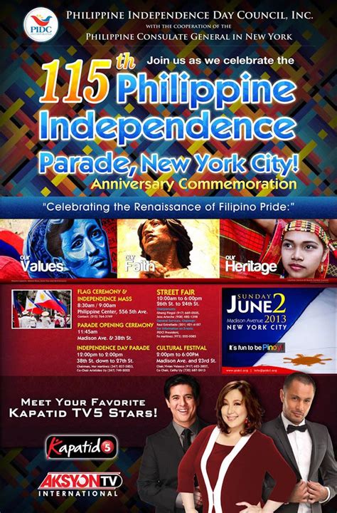 Join the 115th Philippine Independence Day Parade in New York this June ...