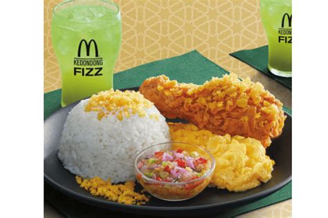 McDonald's Indonesia offers fried chicken with crunchy bits and chilli ...