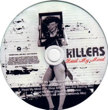 The Killers – Read My Mind (2007, CDr) - Discogs