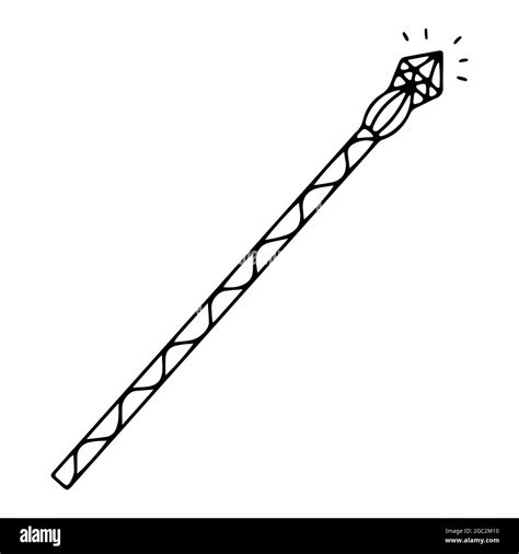 Wand Outline Printable