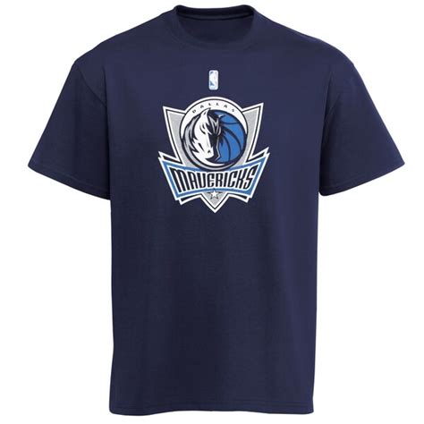 Majestic Dallas Mavericks Primary Logo T-Shirt - Navy Blue - NBA Store