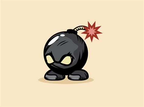 Walking Bomb Enemy Game Character GIF Animation by bevouliin on Dribbble