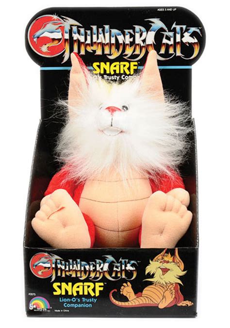 LJN Toyline: Plush Snarf - ThunderCats wiki