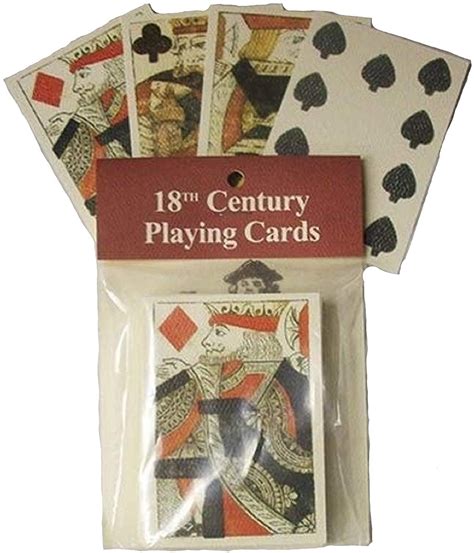 18TH CENTURY PLAYING CARD DECK - Walmart.com