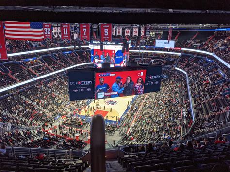 This is the view from certain nosebleed seats in Capital One Arena this ...