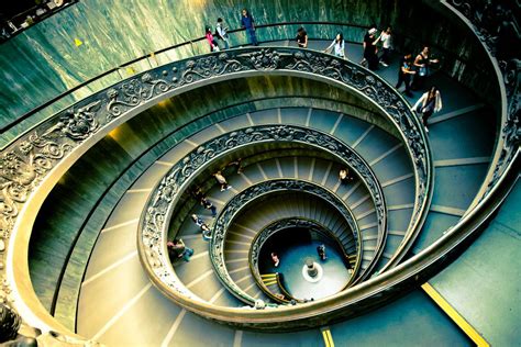 Monumental Stairs of the Vatican Museum | Vatican museums, Stairs ...