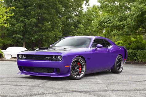 Purple Awesomeness: Dodge Challenger Fitted with Aftermarket Vented ...