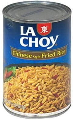 La Choy Chinese Style Fried Rice - 11 oz, Nutrition Information | Innit
