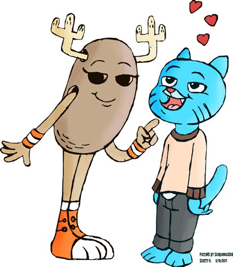 Penny and Gumball by ScoBionicle99 on DeviantArt