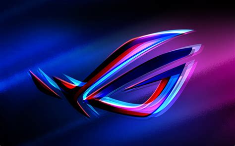 Download wallpapers RoG, astract style, 4k, Republic of Gamers, abstract logo, RoG logo, ASUS ...