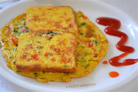 Bread Omelet / Healthy Breakfast Menu / step by step: