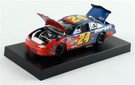 Jeff Gordon Signed LE NASCAR #24 DuPont Bristol Win 2002 Monte Carlo 1: ...