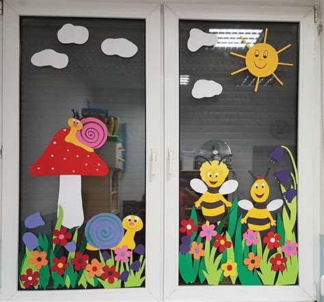 WINDOW DECORATION OF OFFICE-OUT SIDE Classroom Window Decorations ...