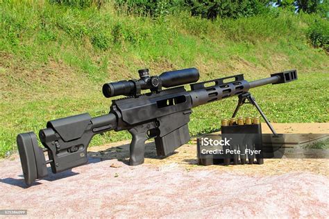 Sniper Rifle 50 Bmg Cal Stock Photo - Download Image Now - iStock