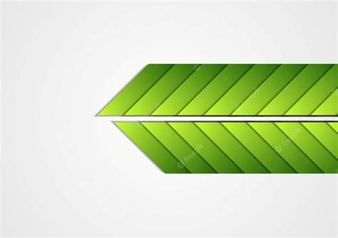 Premium Vector | Green arrows abstract corporate background