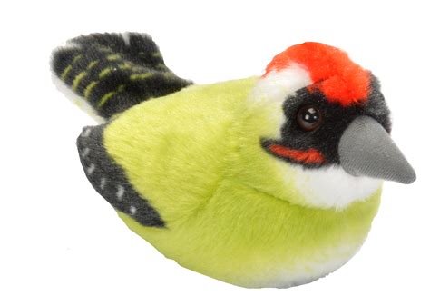 Wild Republic pájaro carpintero de peluche con sonido 15 cm de peluche verde - Internet-Toys