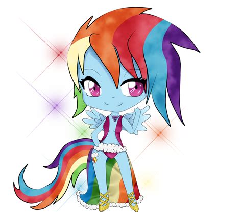 MLP Chibi: Rainbow Dash by Sumima on DeviantArt