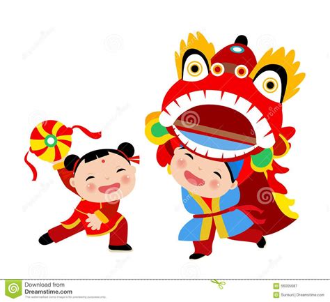 Happy Chinese New Year/Lion Dance Royalty Free Stock Photography | Chinese lion dance, Happy ...