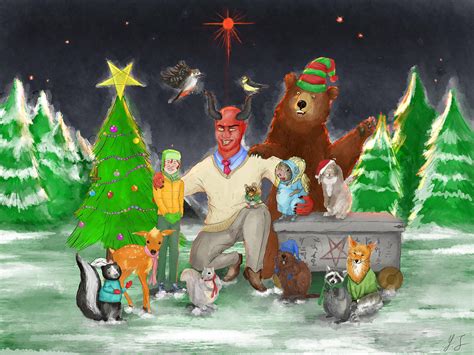 The Woodland Critters wish you a merry christmas : r/southpark