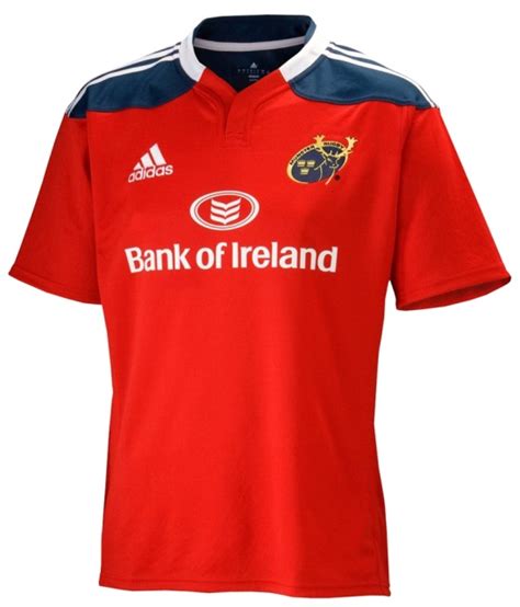 Adidas Munster Rugby Home Jersey