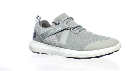 FootJoy Mens Fj Flex Xp Grey Golf Shoes Size 9 (1501497) 706843335117 | eBay