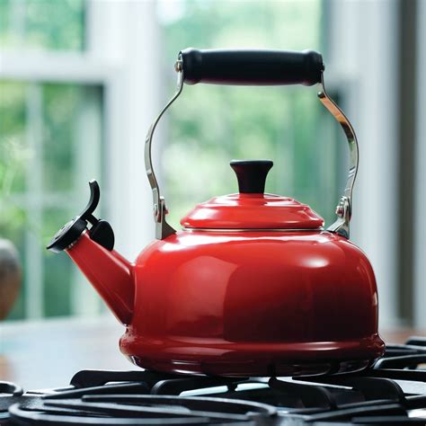 Le Creuset Enamel on Steel Whistling Stovetop Kettle | Top Gifts From ...