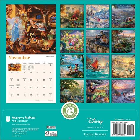 Disney Magic Moments Calendar 2024 - Arlen Cissiee