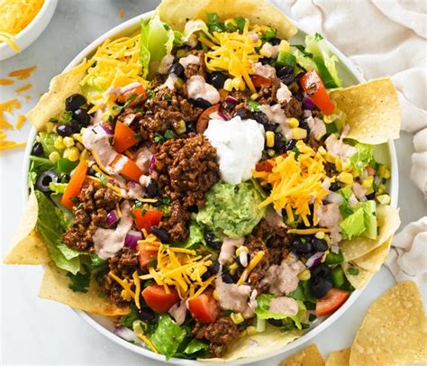 Taco Salad Recipe - The Cozy Cook